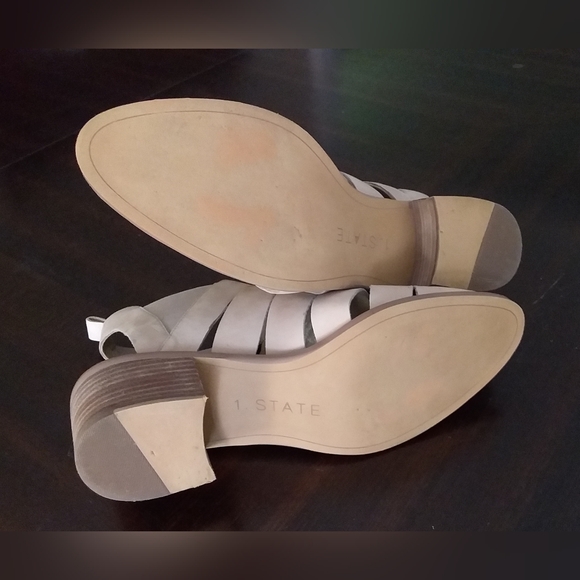 1. State Amilee Cutout Ankle Boot Sz 8M Open Back Closed Toe - Picture 8 of 9